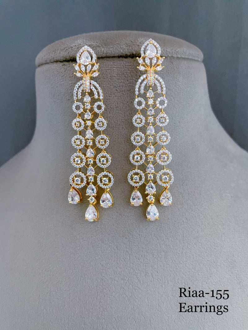 Dangling CZ Earrings