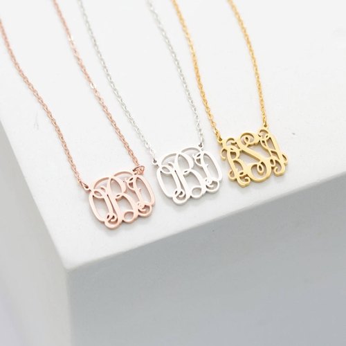 Monogram Personalised Necklace