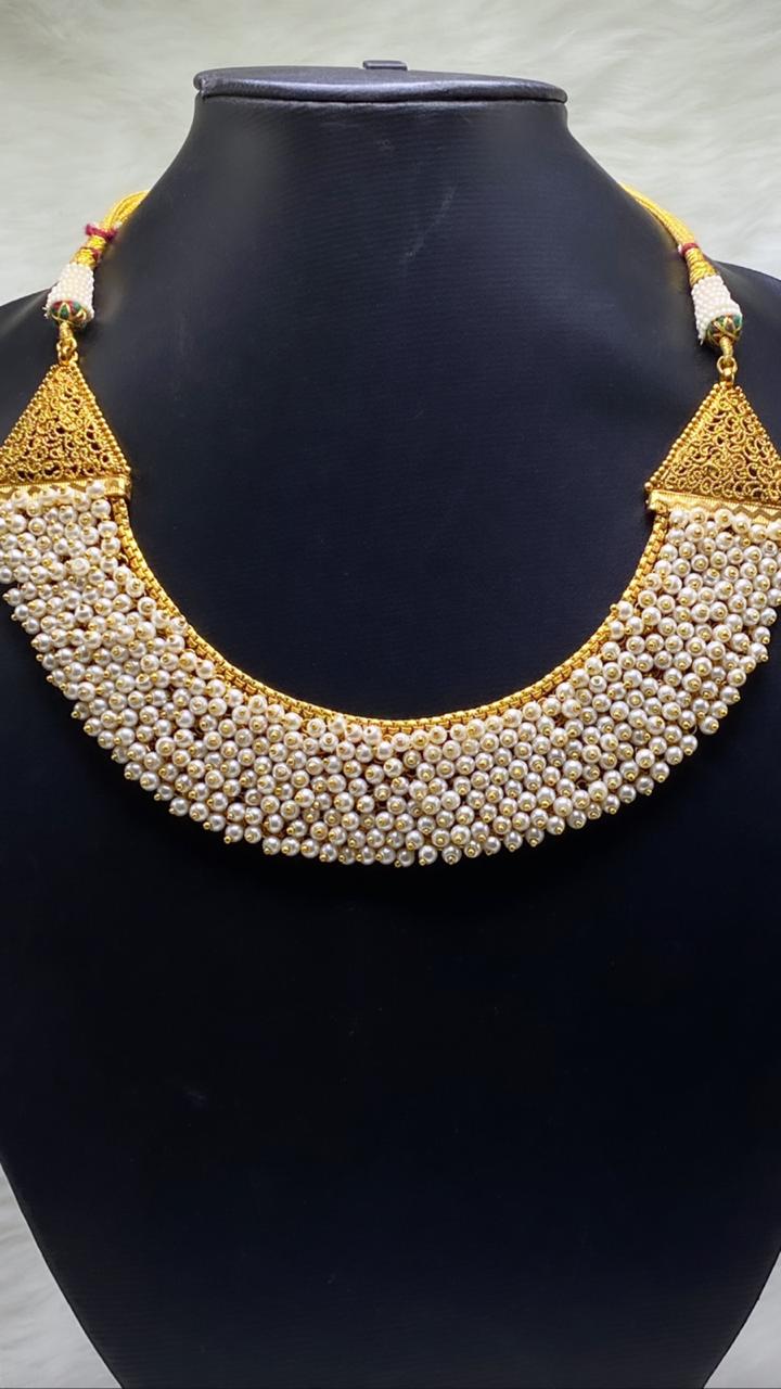 Ornate Traditional Etnic Necklace Set